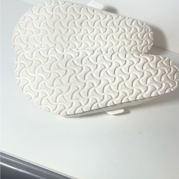 Birkenstock White Double Strap Sandals size 42 - Picture 7 of 8